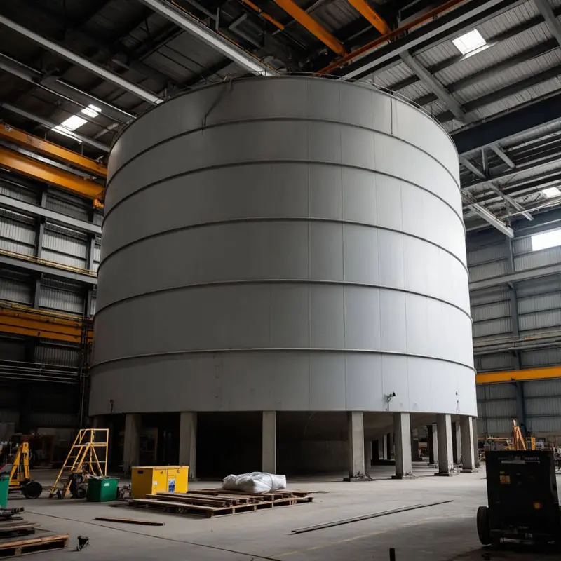 Ремонт мазутного резервуара V = 5000 м³