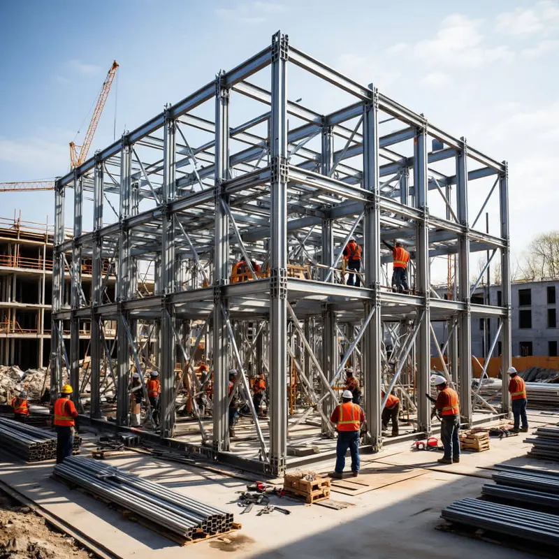 Монтаж металлических конструкций