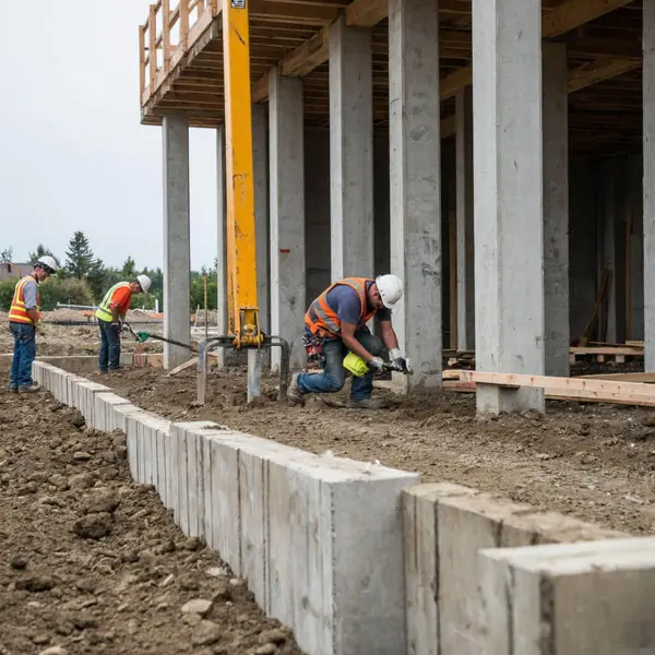 Устройство фундаментов