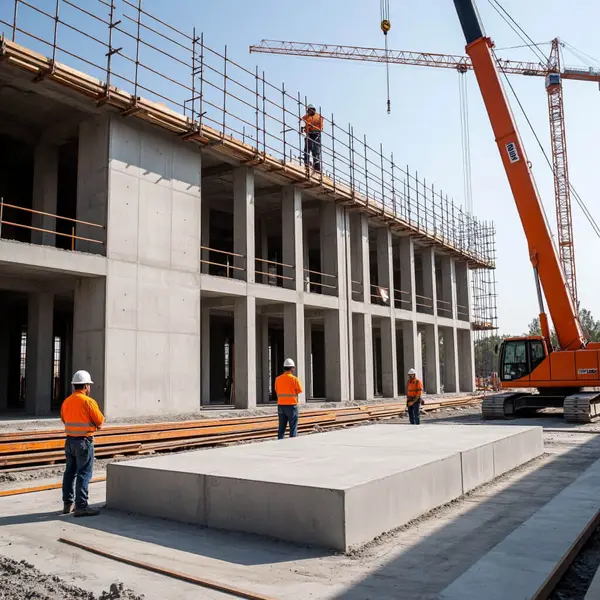 Монтаж сборного железобетона